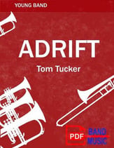 Adrift Concert Band sheet music cover